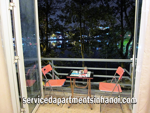 Big one bedroom studio apartment leasing face to Truc Bach lake, Ba Dinh 10