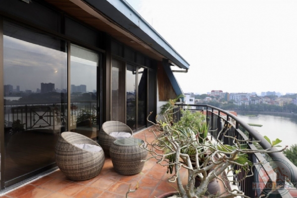 Big Terrace and Lake View 02 BR Apartment for rent in Truc Bach Area, Ba Dinh 10
