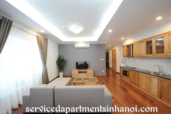 Brand New 1 bedroom luxury apartment for rent in Dao Tan , Ba Dinh. 4