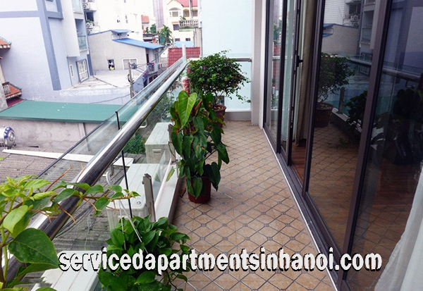 Brand New 2 Bdrm Apartment for rent in Lac Long Quan street, Tay Ho, High Quality Furniture 1