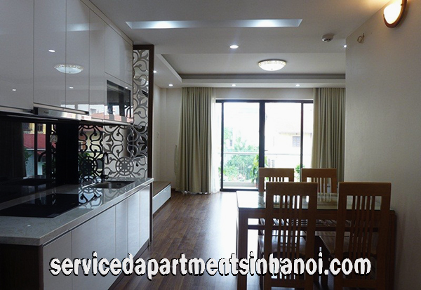 Brand New 2 Bdrm Apartment for rent in Lac Long Quan street, Tay Ho, High Quality Furniture 2