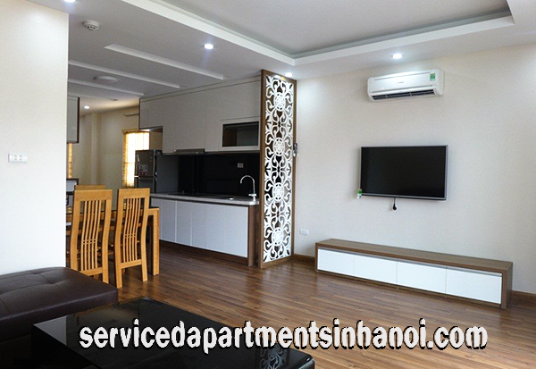 Brand New 2 Bdrm Apartment for rent in Lac Long Quan street, Tay Ho, High Quality Furniture 4
