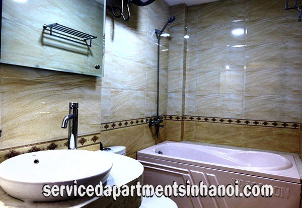 Brand New 2 Bdrm Apartment for rent in Lac Long Quan street, Tay Ho, High Quality Furniture 8