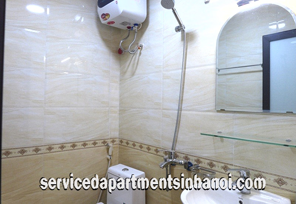 Brand New 2 Bdrm Apartment for rent in Lac Long Quan street, Tay Ho, High Quality Furniture 9