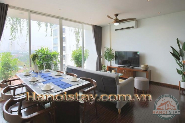 Brand New 2 Bed Apartment Rental in To Ngoc Van Street, Tay Ho 2