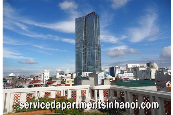 Brand New 2 bedroom apartment with Beautiful terrace Rental in Dao Tan, Hanoi 1