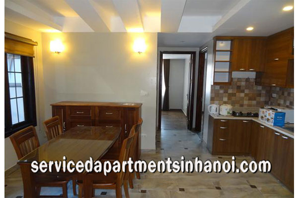 Brand New 2 bedroom apartment with Beautiful terrace Rental in Dao Tan, Hanoi 14