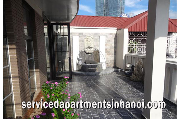Brand New 2 bedroom apartment with Beautiful terrace Rental in Dao Tan, Hanoi 2