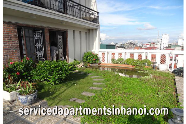 Brand New 2 bedroom apartment with Beautiful terrace Rental in Dao Tan, Hanoi 4