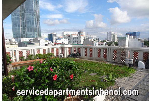 Brand New 2 bedroom apartment with Beautiful terrace Rental in Dao Tan, Hanoi 5