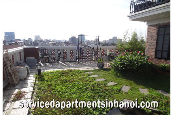 Brand New 2 bedroom apartment with Beautiful terrace Rental in Dao Tan, Hanoi 6