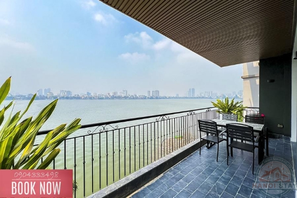 Brand New 3BR Apartment with Lake View and Spacious Balcony for Rent on Quang Khanh 13