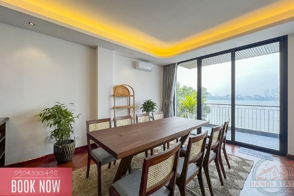 Brand New 3BR Apartment with Lake View and Spacious Balcony for Rent on Quang Khanh 7