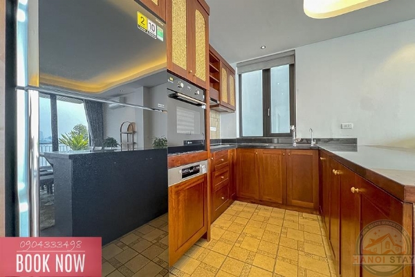 Brand New 3BR Apartment with Lake View and Spacious Balcony for Rent on Quang Khanh 9