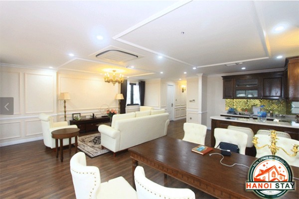 Brand New and Deluxe Two Bedroom Apartment Rental in Center of Hai Ba Trung district, Hanoi 2