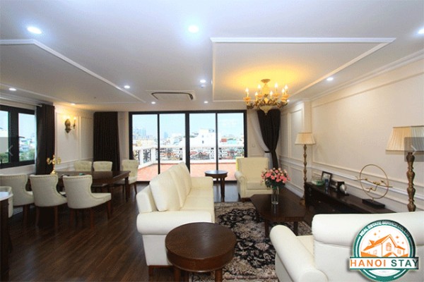 Brand New and Deluxe Two Bedroom Apartment Rental in Center of Hai Ba Trung district, Hanoi 4