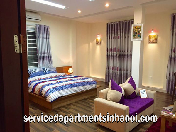 Brand New Apartment for rent in Van Cao street, Ba Dinh 1