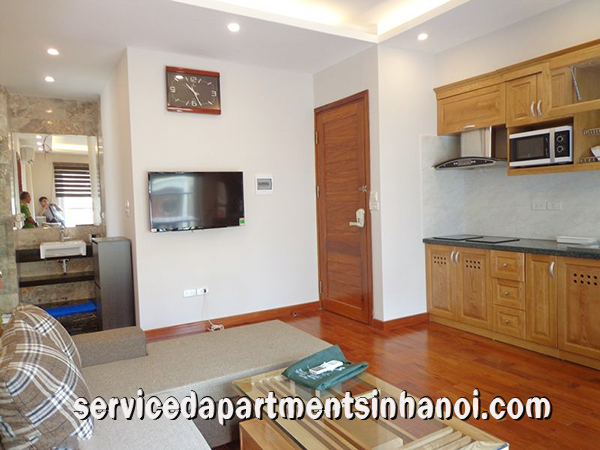 Brand New Bright One bedroom apartment in Kim Ma Str, Ba Dinh 3