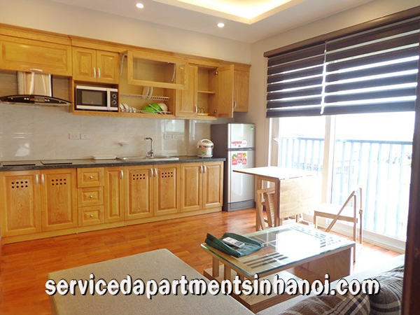 Brand New Bright One bedroom apartment in Kim Ma Str, Ba Dinh 4