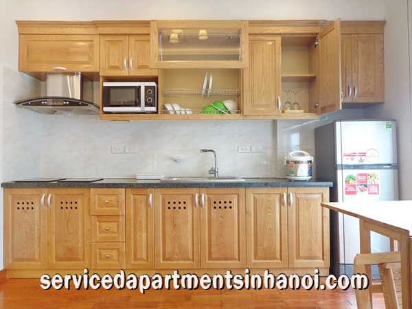 Brand New Bright One bedroom apartment in Kim Ma Str, Ba Dinh 5