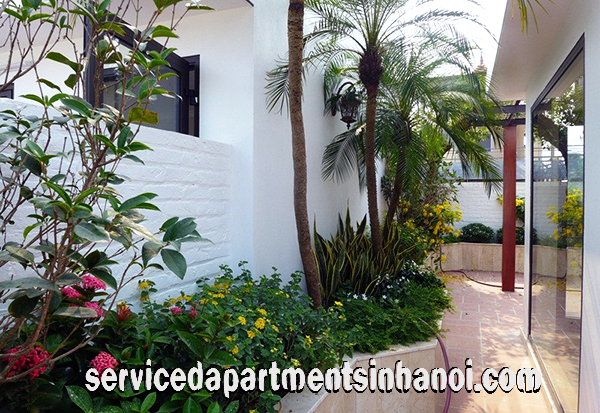 Brand New House for rent in Dang Thai Mai str, Tay Ho, Four bedroom, Lovely balcony 1