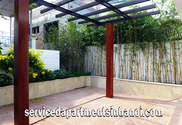 Brand New House for rent in Dang Thai Mai str, Tay Ho, Four bedroom, Lovely balcony 2