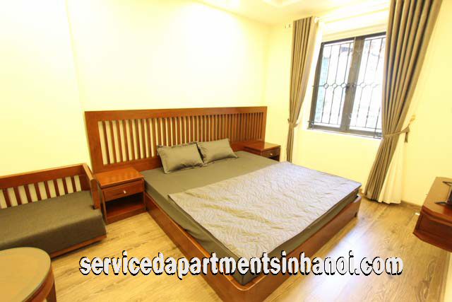 Brand New Modern Serviced Apartment Rental in Ba Dinh district, Close to Truc Bach Lake 2