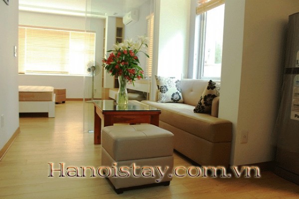 Brand New One Bedroom Apartment Rental in Dao Tan str, Ba Dinh 2