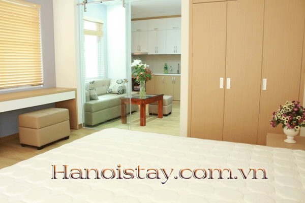 Brand New One Bedroom Apartment Rental in Dao Tan str, Ba Dinh 6