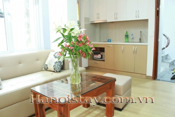 Brand New One Bedroom Apartment Rental in Dao Tan str, Ba Dinh 7