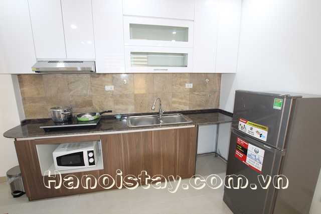 Brand New One Bedroom Apartment Rental in Lieu Giai Street, Ba Dinh 3