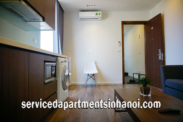 Brand New One Bedroom Apartment Rental in To Ngoc Van street, Tay Ho 1