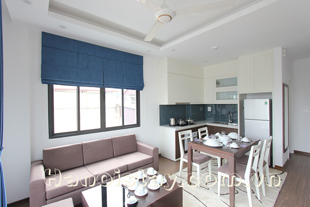 Brand New One Bedroom Apartment Rental in To Ngoc Van street, Tay Ho 2
