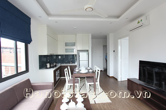 Brand New One Bedroom Apartment Rental in To Ngoc Van street, Tay Ho 3