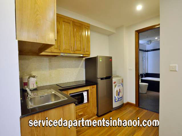 Brand New One Bedroom Apartment Rental in Tran Duy Hung str, Cau Giay distr 4