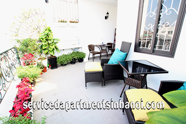 Brand New One Bedroom Apartment Rental in Van Cao str, Walking distance to Lotte Center 1