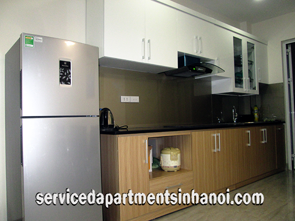 Brand New One Bedroom Apartment Rental in Van Cao Street, Ba Dinh, Cheap Price 4