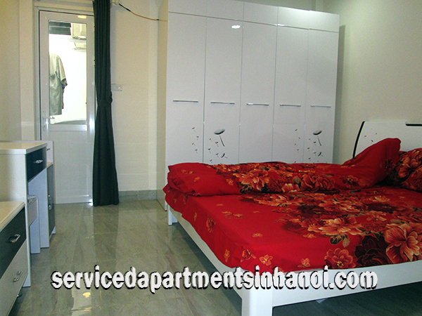 Brand New One Bedroom Apartment Rental in Van Cao Street, Ba Dinh, Cheap Price 6