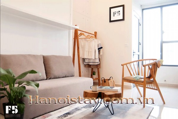 Brand New One Bedroom Apartment Rental in Van Cao street, Ba Dinh District 1