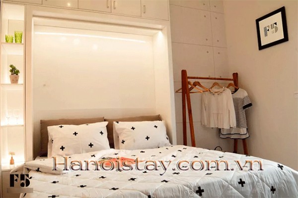 Brand New One Bedroom Apartment Rental in Van Cao street, Ba Dinh District 3