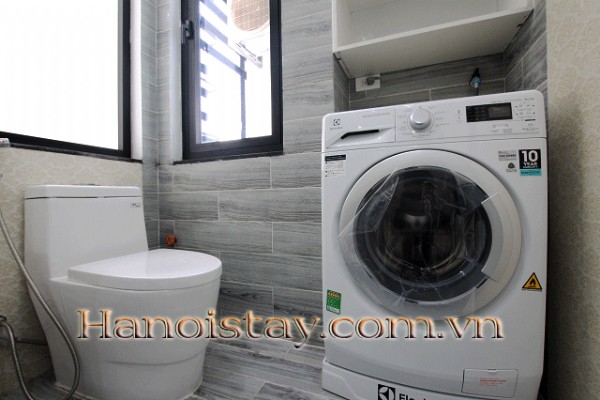 Brand New One Bedroom Apartment Rental Near Xuan Dieu street, Tay Ho, Lovely Balcony 6