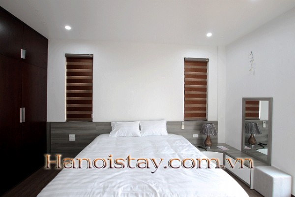 Brand New One Bedroom Apartment Rental Near Xuan Dieu street, Tay Ho, Lovely Balcony 7