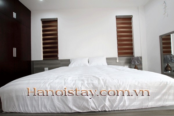 Brand New One Bedroom Apartment Rental Near Xuan Dieu street, Tay Ho, Lovely Balcony 8