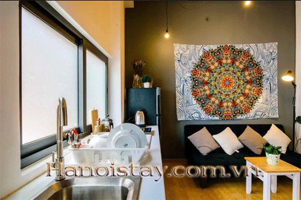 Brand New One bedroom Flat for rent in Kim Ma, Ba Dinh 3