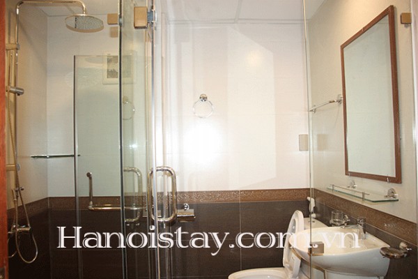 Brand new one bedroom flat rental in Van Cao, Ba Dinh, Quiet area, Car access 10