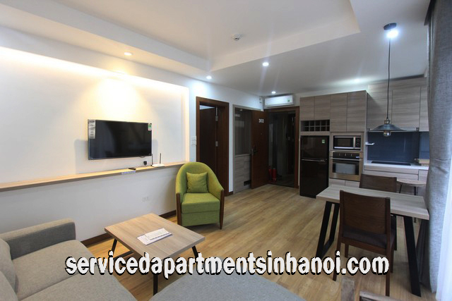 Brand New One Bedroom Flat Rental with Open View in Tay Ho, Hanoi 2