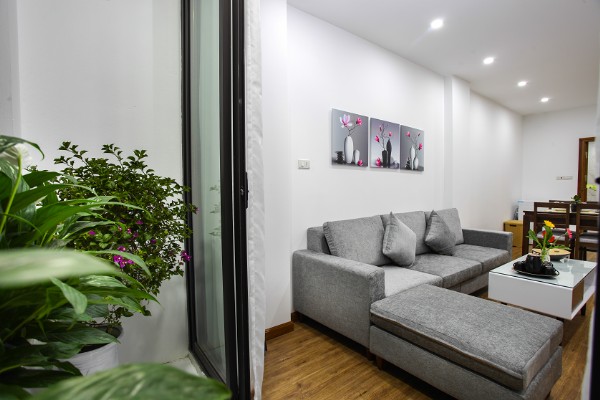 Brand New One Bedroom Serviced Apartment Rental in Phan Ke Binh street, Ba Dinh 4