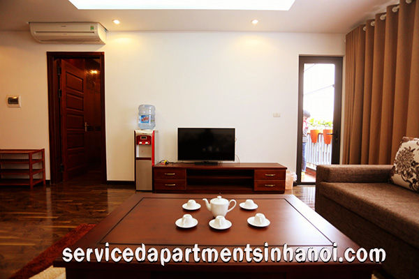 Brand New rental 2 bed serviced apartment in Hoang Quoc Viet, Cau Giay 1