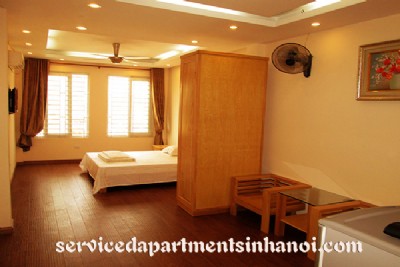 Brand new rental apartment in Tran Duy Hung street, full services