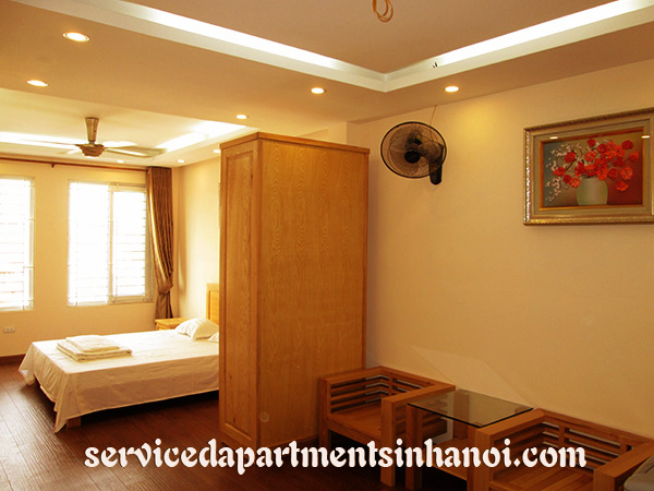 Brand new rental apartment in Tran Duy Hung street, full services 3